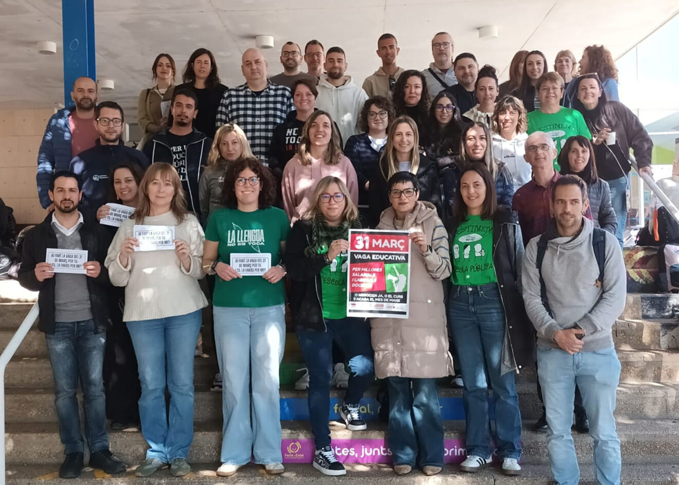 Movilización educativa en el IES Xebic de Ondara el 24 marzo 2026