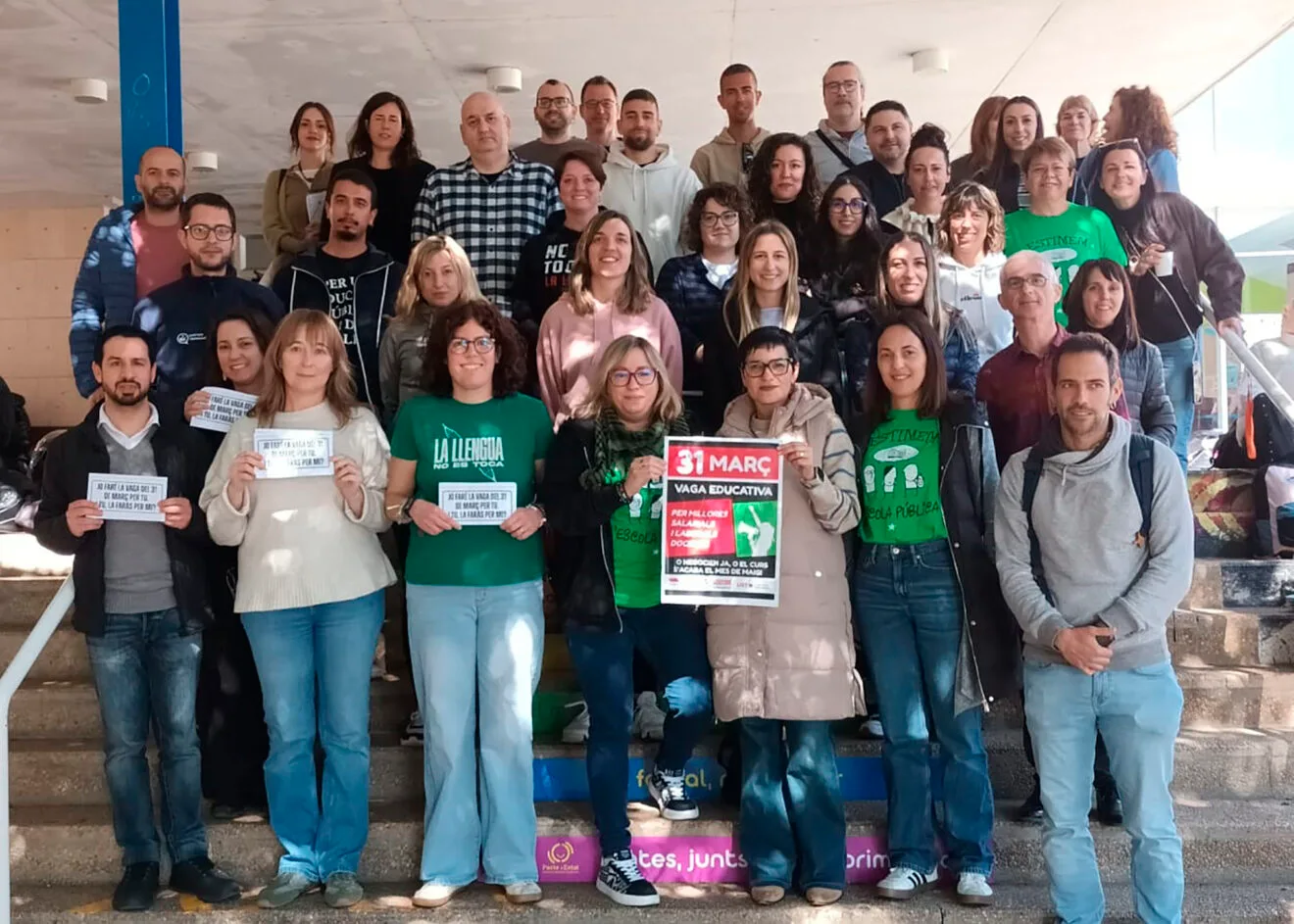 Movilización educativa en el IES Xebic de Ondara el 24 marzo 2026