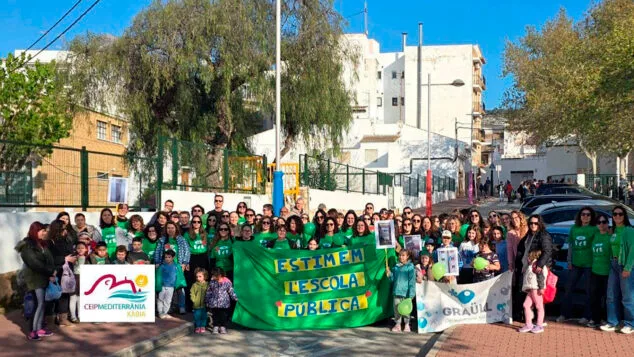 movilizacion educativa en los ceip graull y mediterranea de xabia el 24 marzo 2026