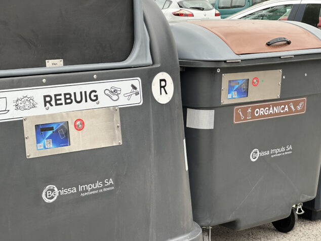 Imagen: Nuevos contenedores inteligentes para el resto y la orgánica de Benissa