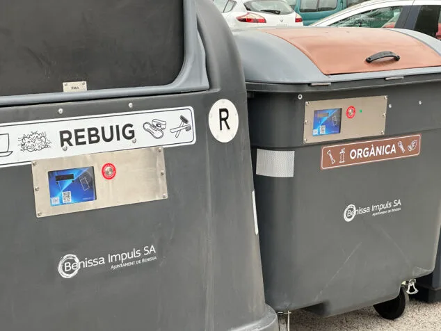 Imagen: Nuevos contenedores inteligentes para el resto y la orgánica de Benissa
