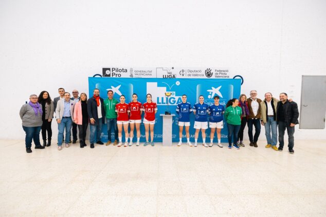 Imagen: Equipos de Pilota en la Lliga Caixabank