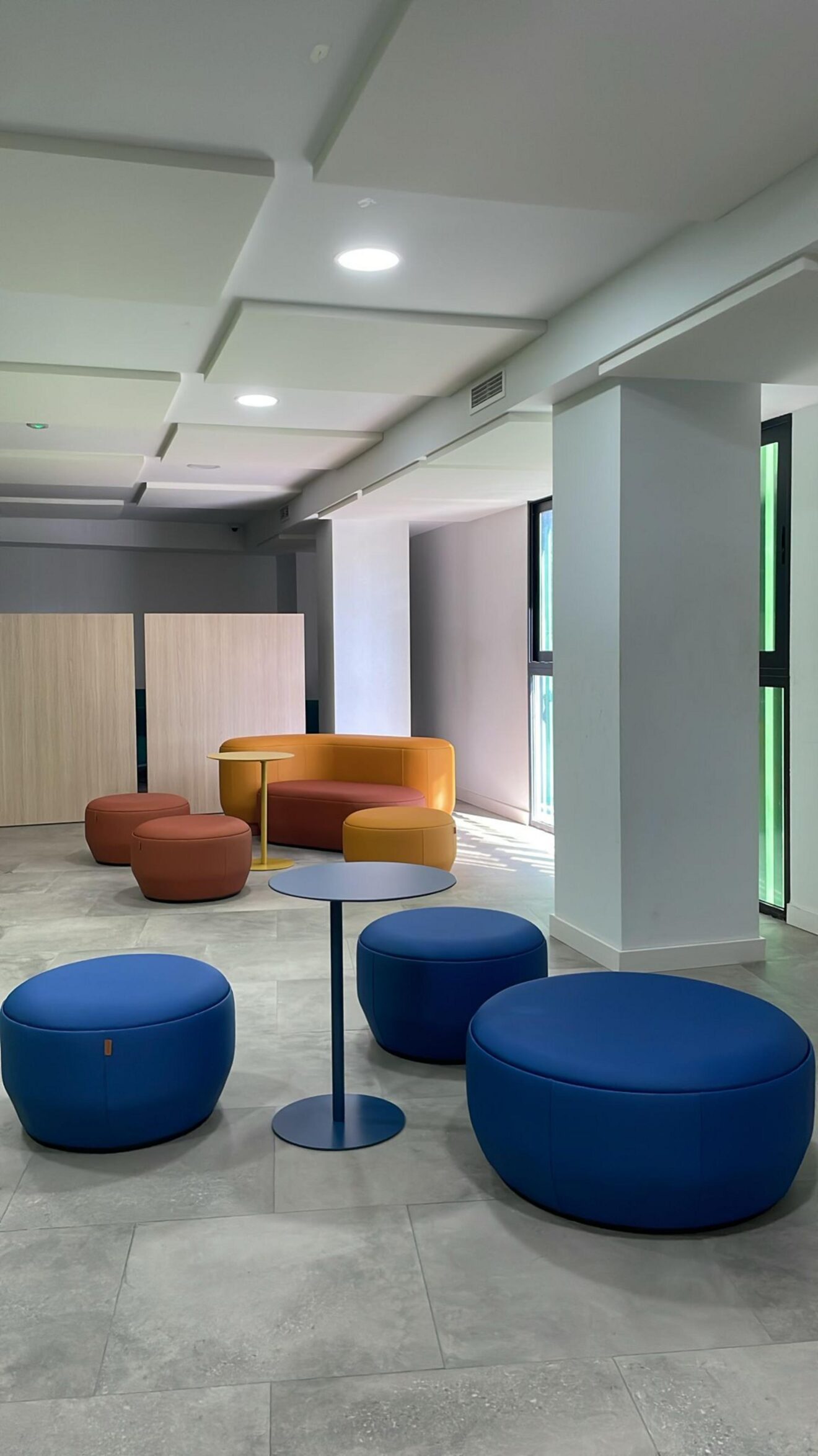 Vista del interior de la nueva planta 'Joves Pro' del Espai Jove d'Ondara