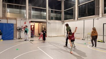 Preparación de la Muixeranga de la Marina Alta para su actuación en la Magdalena de Castellón (28)