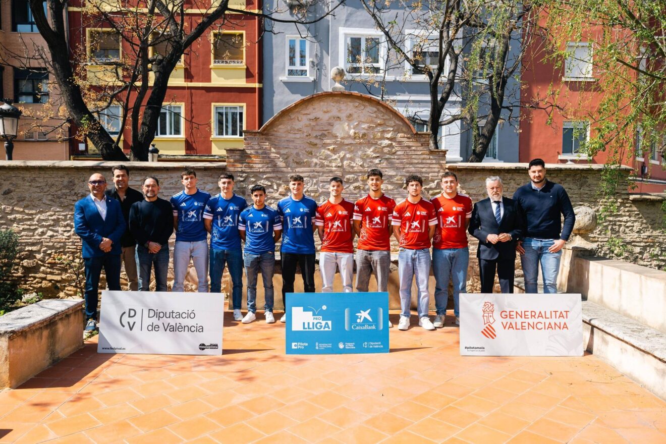 Presentación de las finales de la Lliga CaixaBank Pro2 en l'Alqueria Julià