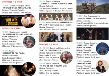 Programa de Fora d’Òrbita 2026