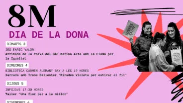programacion del 8m en pego en 2026