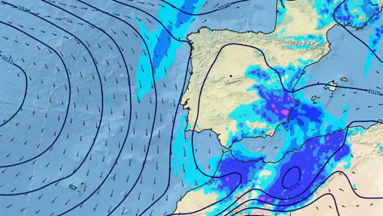 AEMET-Vorhersage für Dienstag, den 10. März 2026 um 18:00 Uhr