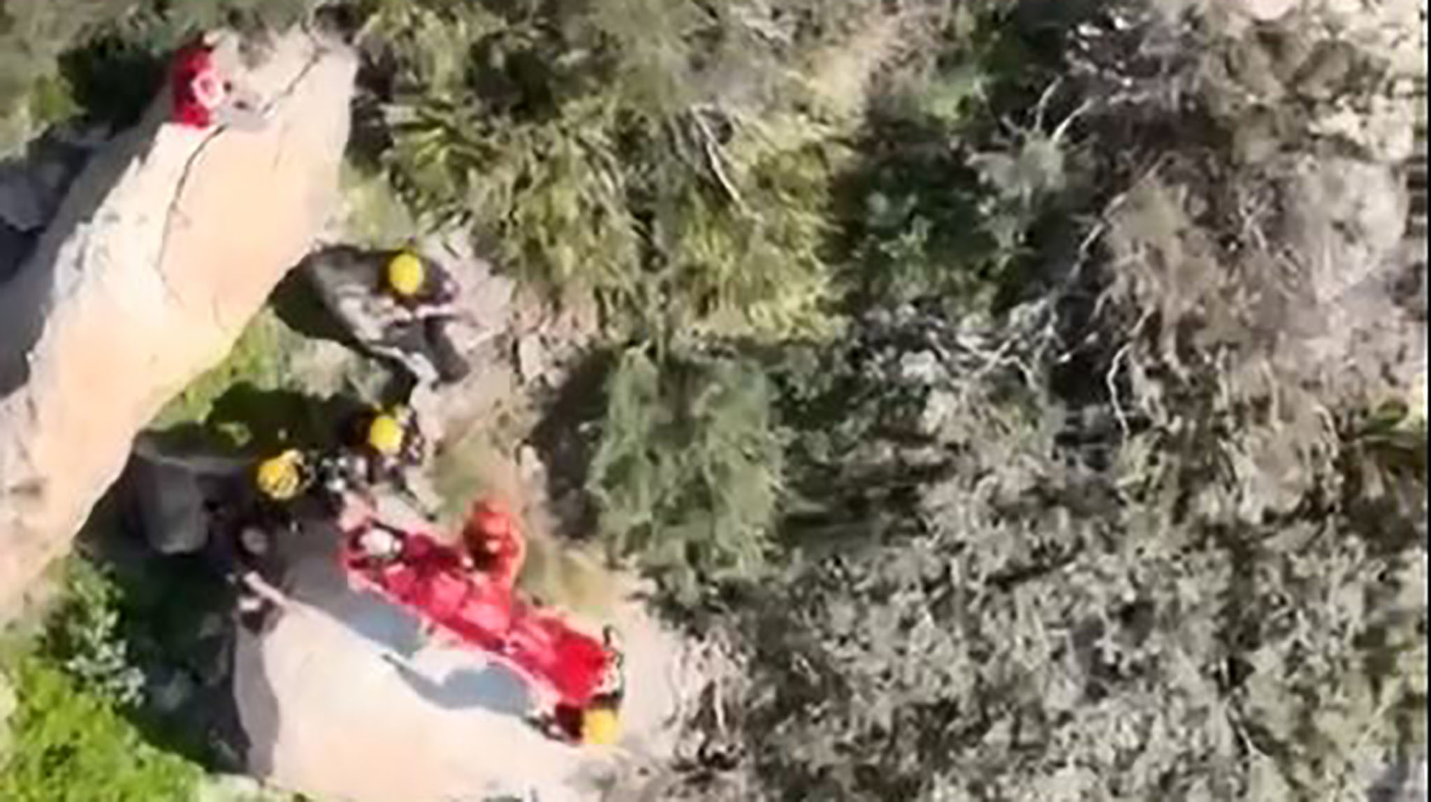 rescate de una mujer en el penon de ifach de calp