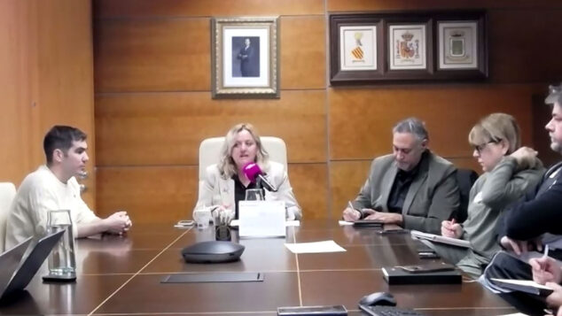 Imagen: Rueda de prensa del equipo de Gobierno de Calp sobre las inversiones del remanente de tesorería