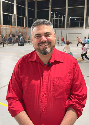 Saül Ortolà, de la Muixeranga de la Marina Alta, presidente de la Federació Coordinadora de Muixerangues