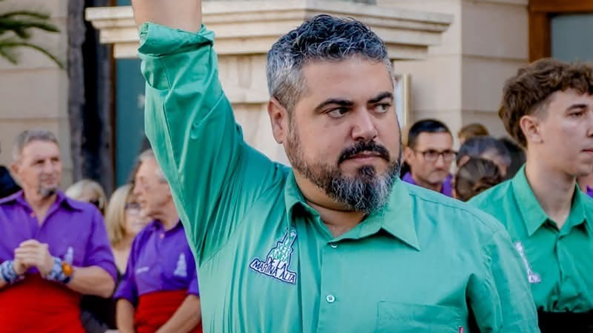 saul ortola de la muixeranga de la marina alta