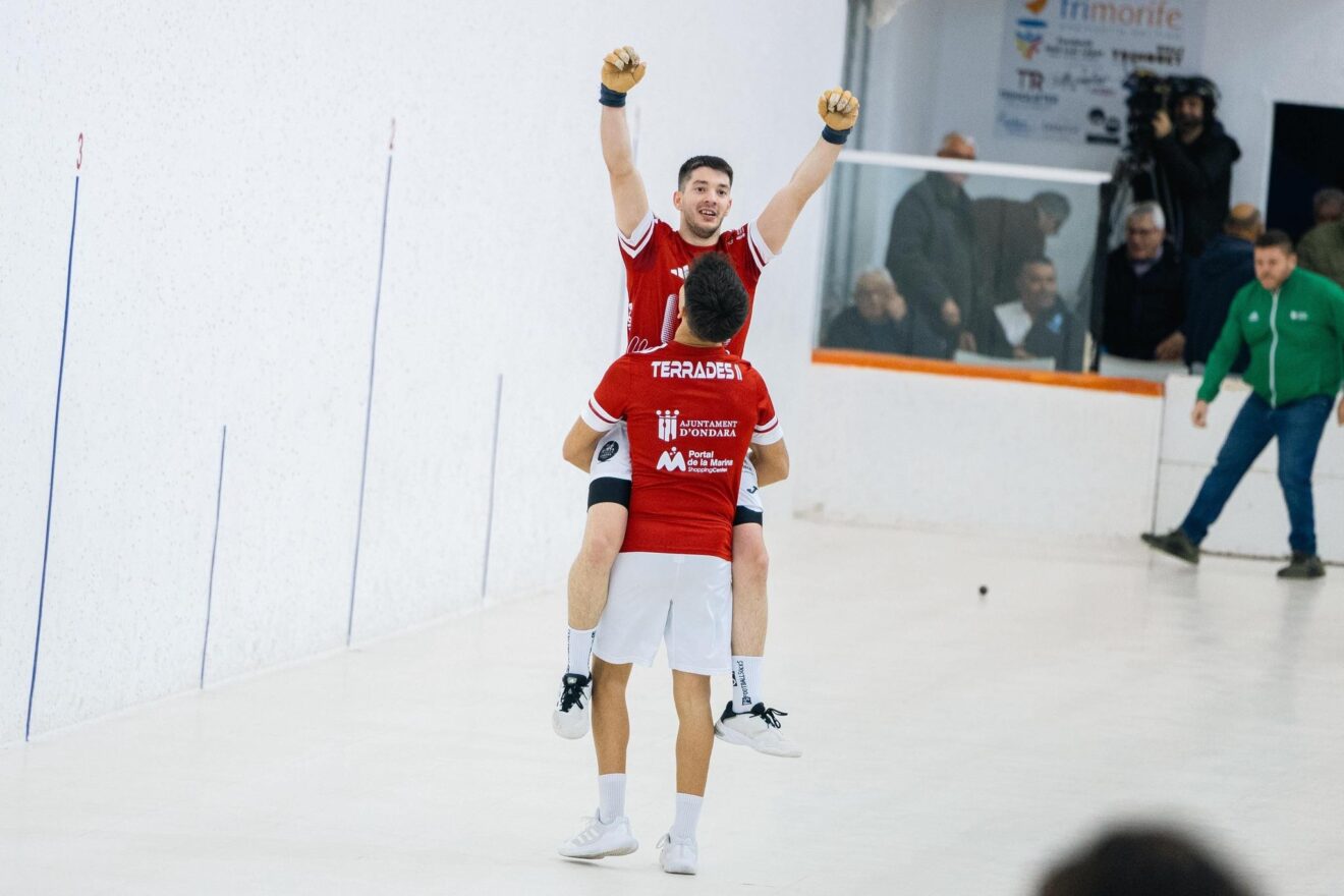 Los hermanos Terrades, campeones de la Liga CaixaBank de Raspall Pro2