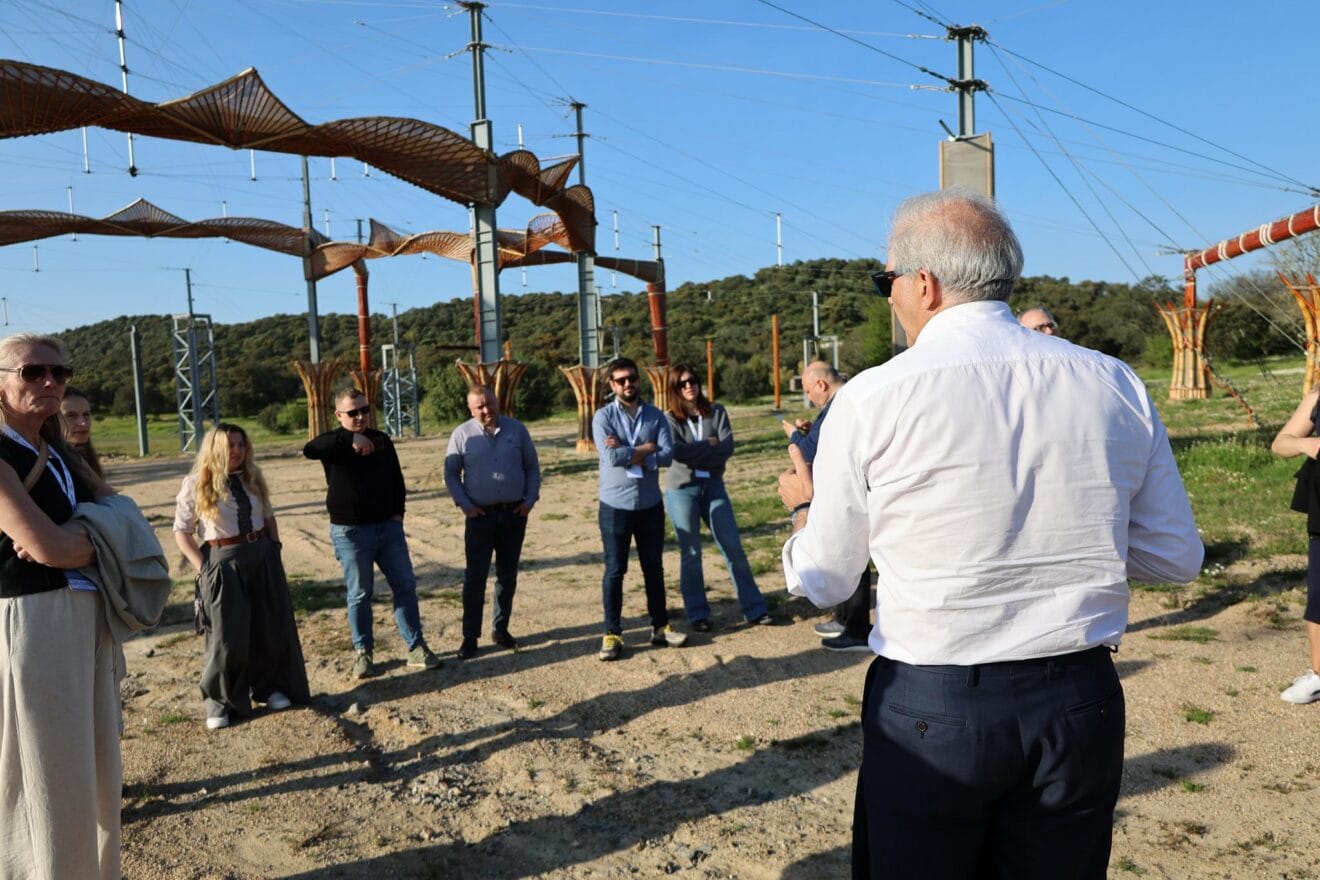 Visita de campo durante el encuentro del proyecto RE:START en Idanha-a-Nova