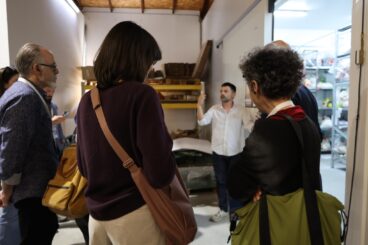Socios del proyecto europeo RE:START durante una visita de estudio en Idanha-a-Nova