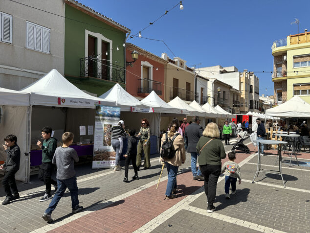 Imagen: Zona comercial de la Fira de Comerç Comarcal del Verger 2026
