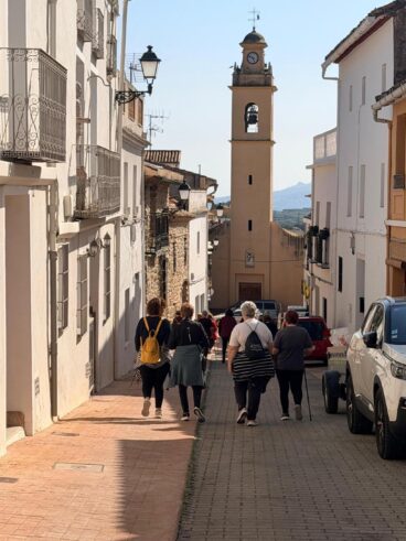 Inicio de la actividad comunitaria «Camina» en Atzúvia y Forna