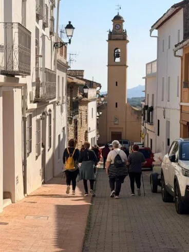 Inicio de la actividad comunitaria «Camina» en Atzúvia y Forna