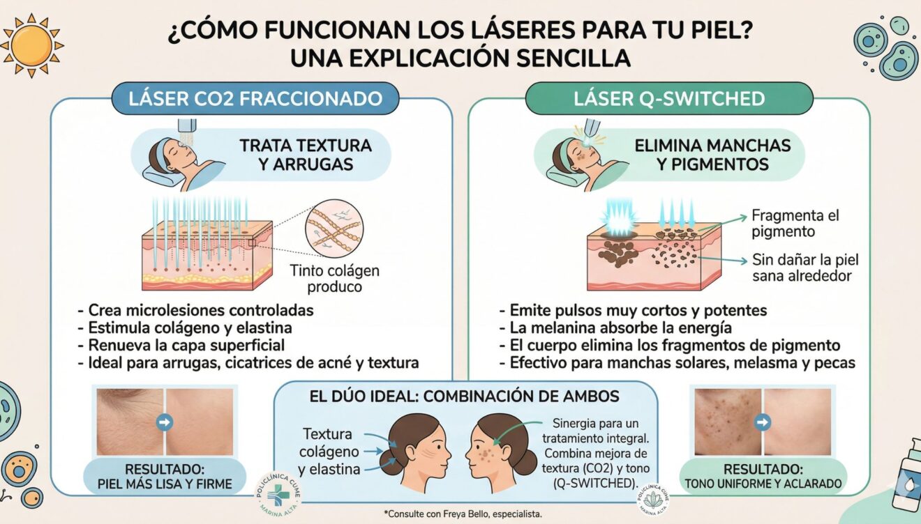 Así funcionan los láseres para conseguir una piel perfecta
