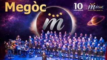 cartel del concierto de modern espai gospel cor megoc en pedreguer