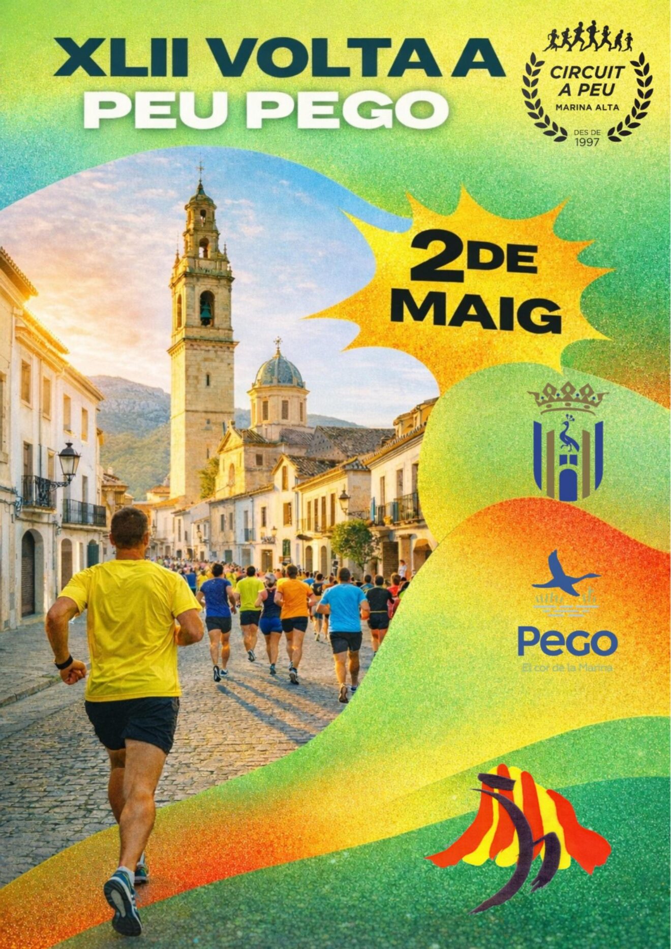 Cartell XLII Volta a Peu Pego 2026