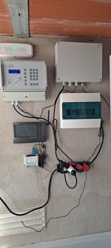 Central de mando del sistema de riego inteligente de Calp