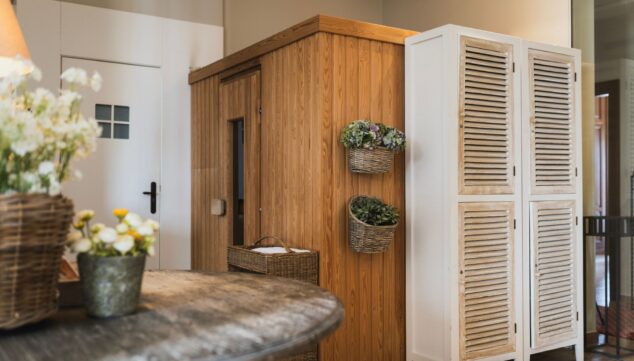 circuito de hidroterapia en la tercera planta del hotel