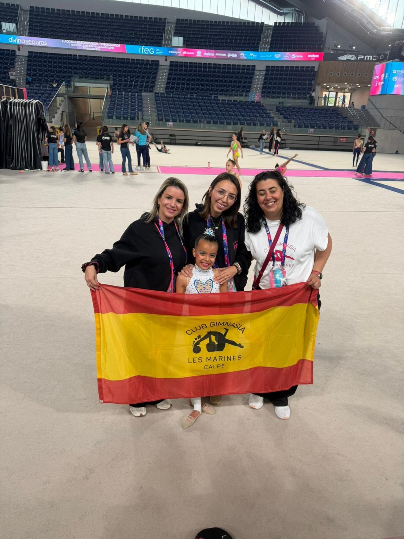 Expedición del CG Les Marines en el campeonato de España en Oviedo