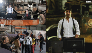 De soñar con ser actor a ser jurado en Benissa en Corto 2026: la historia del joven calpino que lo ha logrado 3 el actor calpino rafael fernandez en pleno rodaje