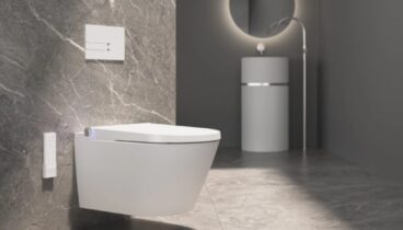 el secreto de los inodoros flotantes para ganar espacio y limpieza en el bano