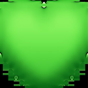 Emoji corazón verde