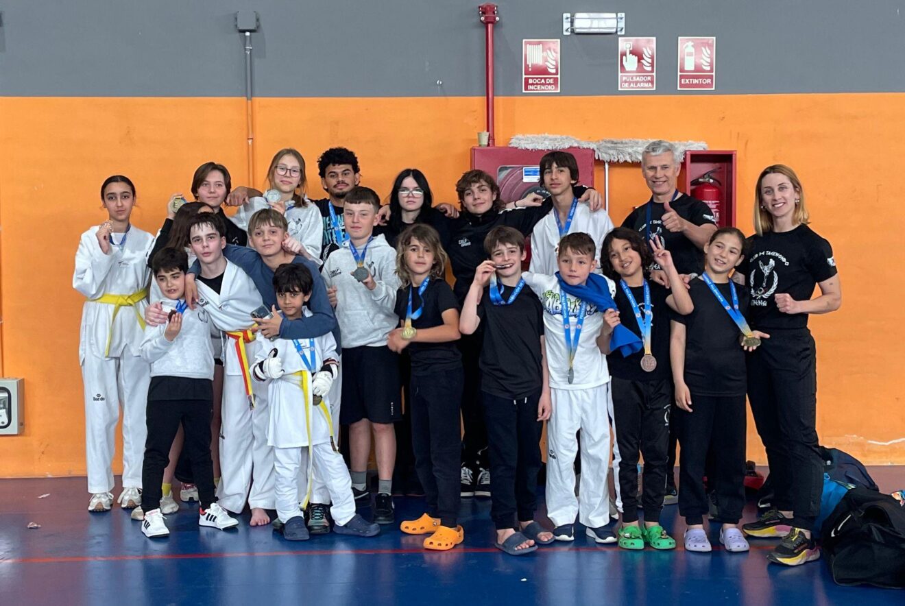 Equipo de competición del Club de Taekwondo Athenea