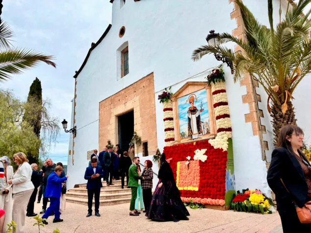 Image: Hermitage of Sant Vicent Ferrer on the big day of Teulada