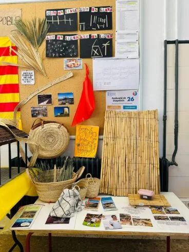 Exposición sobre Pedreguer realizada por alumnos del CEIP l’Alfàs