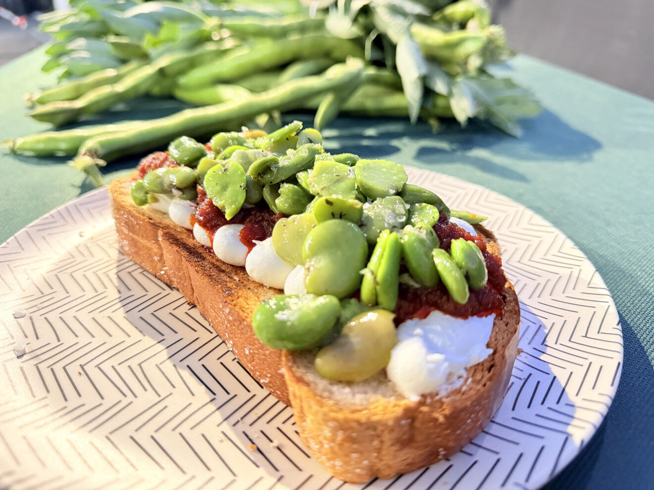 Haba poblera durante el Mitjafava Fest 2026 de Benitatxell