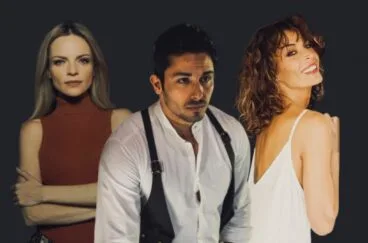 Los actores Carolina Bona, Rafael Fernández y Vanessa Cano, nuevos miembros del jurado de Benissa en Corto, posan juntos.