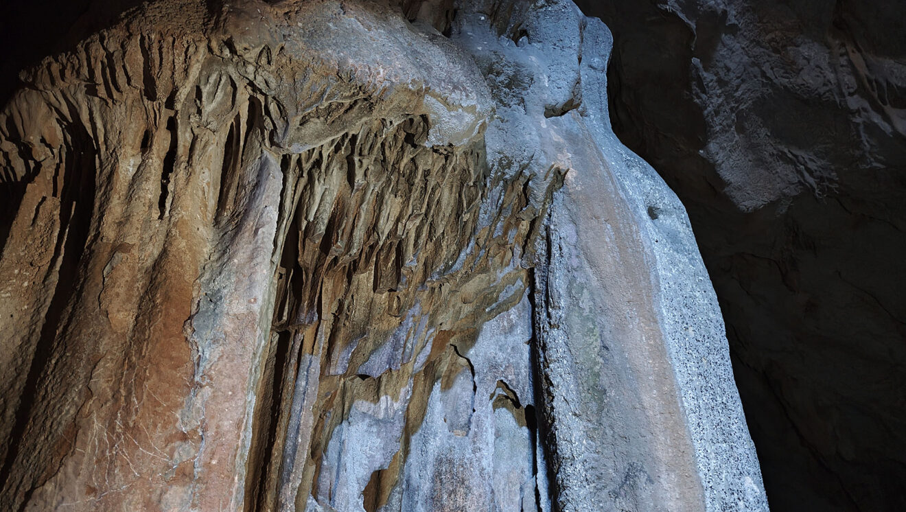 La Cova Bolumini desde dentro