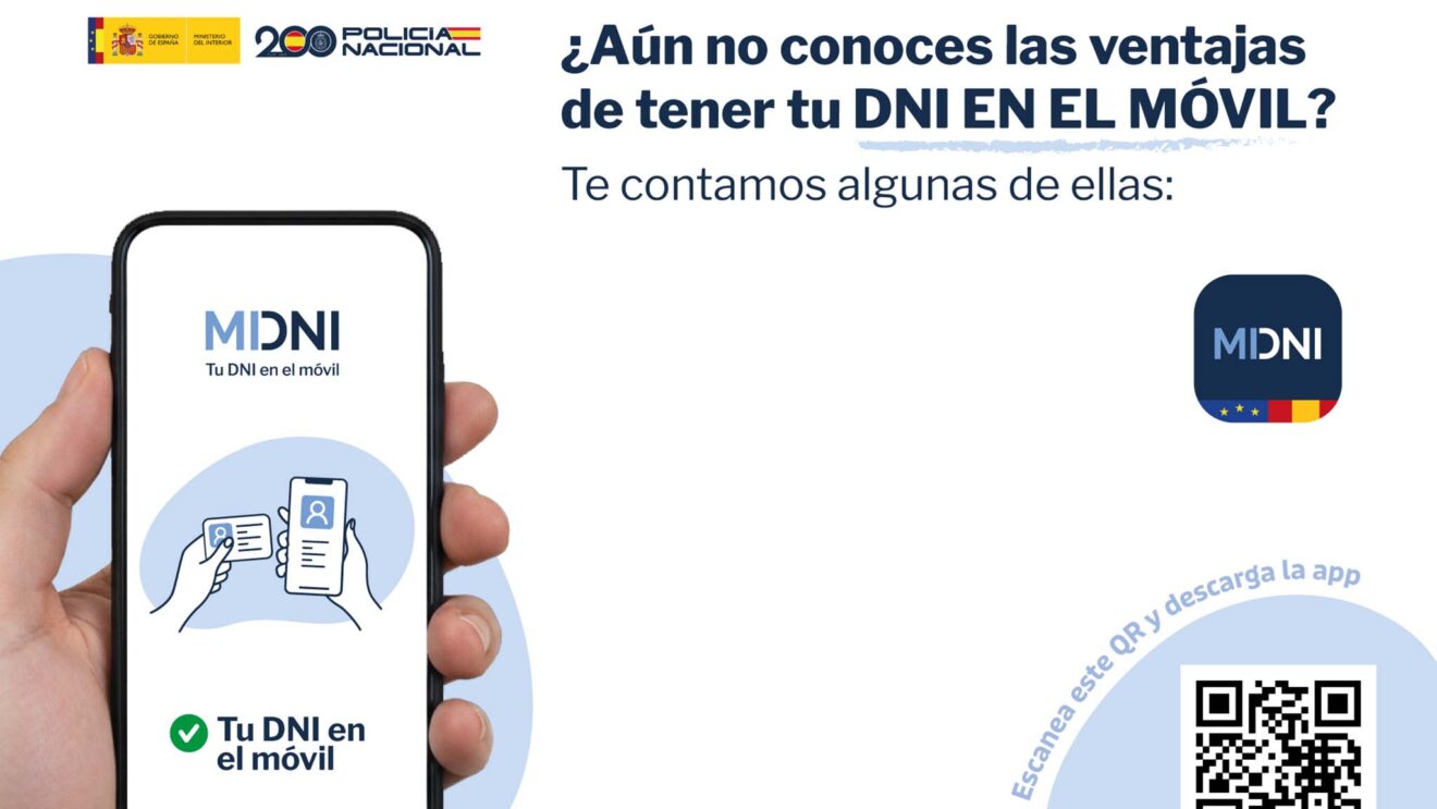 Las ventajas del DNI digital en el móvil de la Policía Nacional