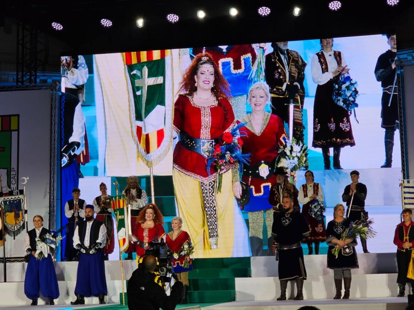 Acto de presentación de cargos del 'Mig Any' de Moros i Cristians en Calp