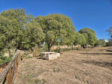 Área recreativa del Molí Coví en Ondara preparada para su apertura