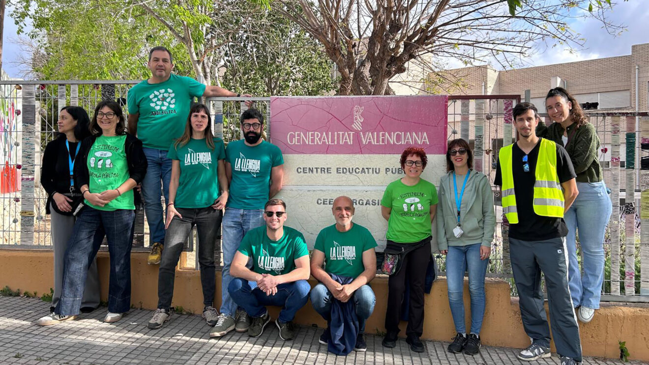 Movilización educativa en el CEE Gargasindi el 23 de abril de 2026