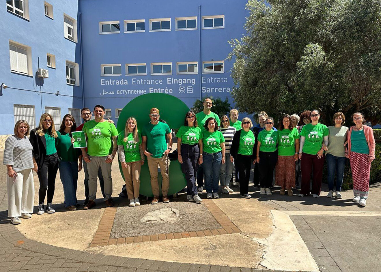 Movilización educativa en el CEIP Cervantes de Dénia el 16 de abril de 2026