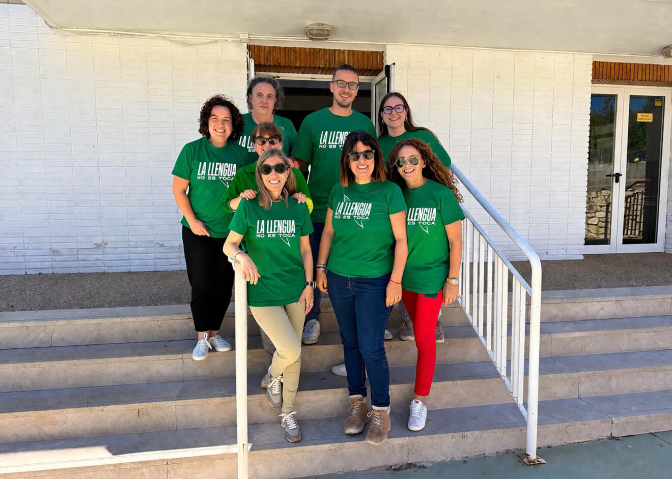 Movilización educativa en el CEIP El Castellet, Orba, el 16 de abril de 2026