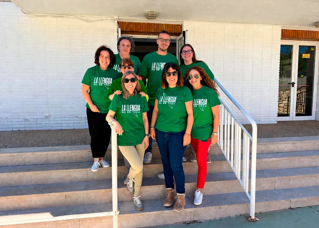 Movilización educativa en el CEIP El Castellet, Orba, el 16 de abril de 2026