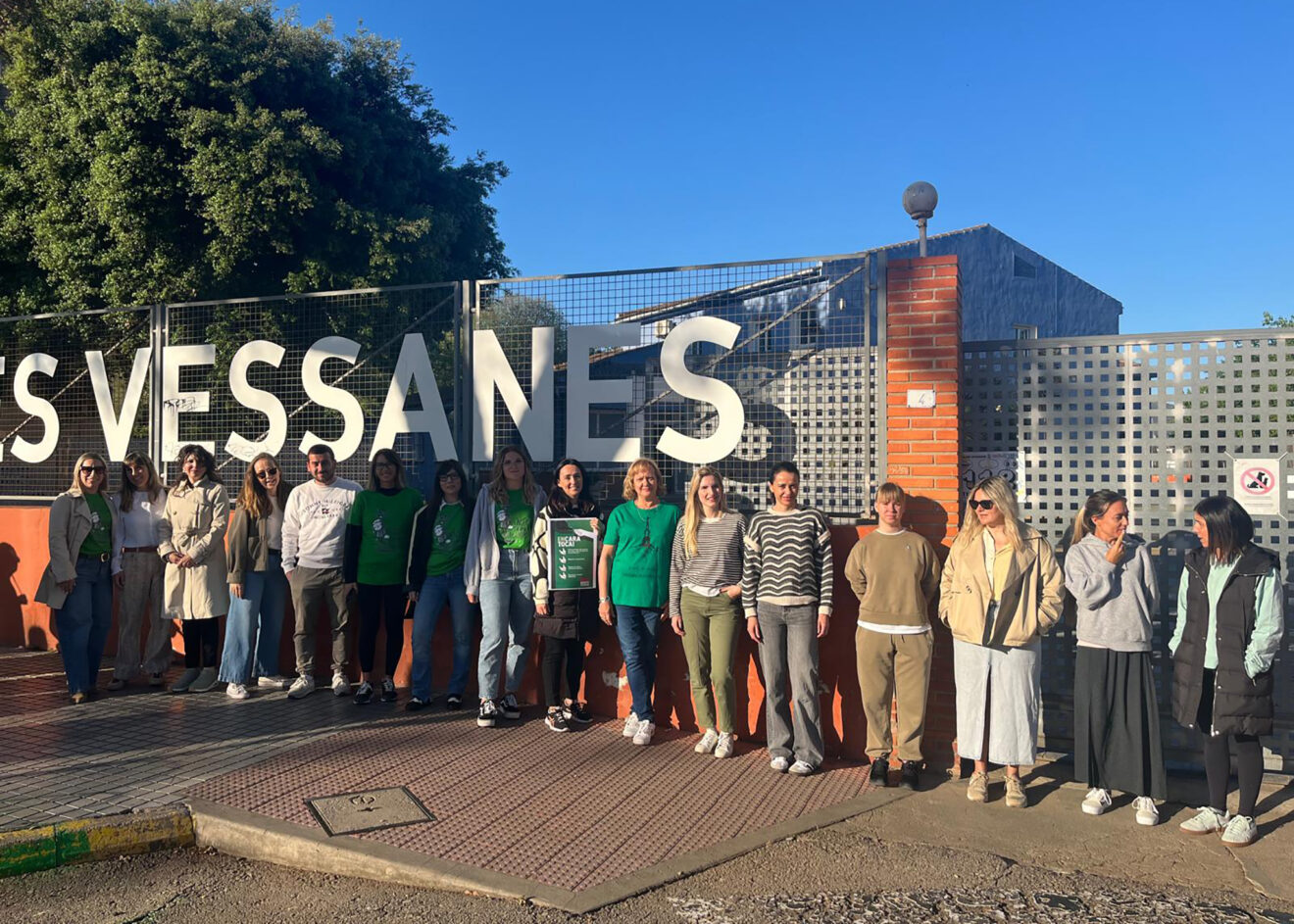 Movilización educativa en el CEIP Les Vessanes de Dénia el 16 de abril de 2026