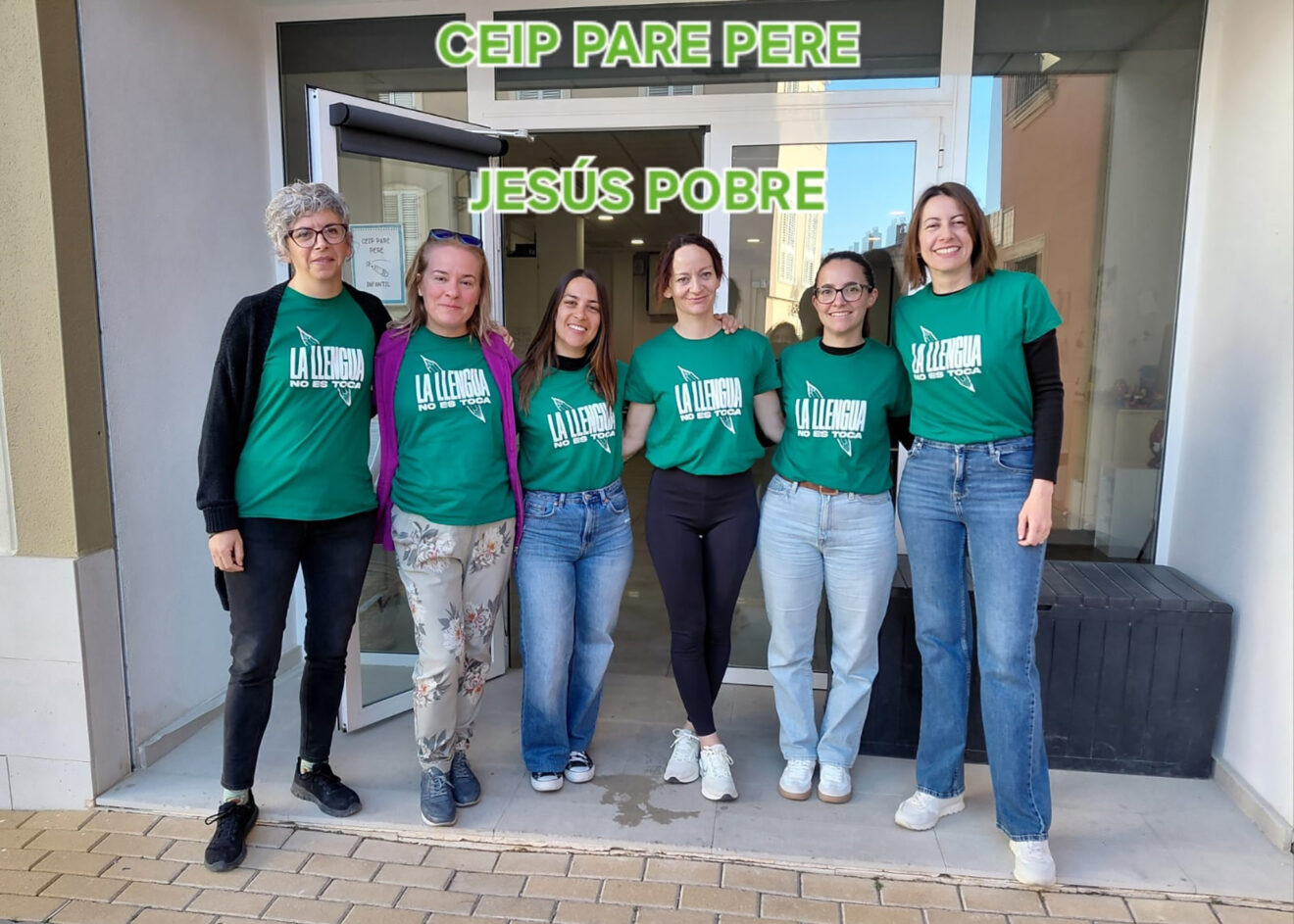 Movilización educativa en el CEIP Pare Pere de Jesús Pobre el 16 de abril de 2026