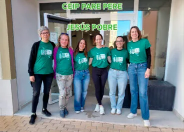 Movilización educativa en el CEIP Pare Pere de Jesús Pobre el 16 de abril de 2026