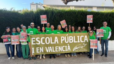 Movilización educativa en el CEIP Port de Xàbia el 16 de abril de 2026