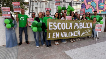Movilización educativa en el CEIP Port de Xàbia el 23 de abril de 2026