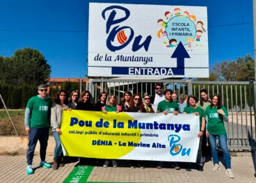Movilización educativa en el CEIP Pou de la Muntanya de Dénia el 16 de abril de 2026